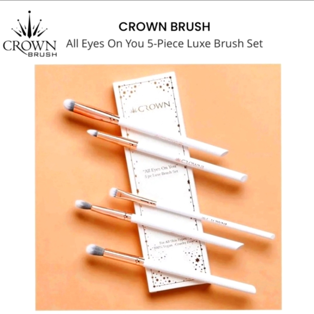 Crown: 5 piece Luxe Brush Set
